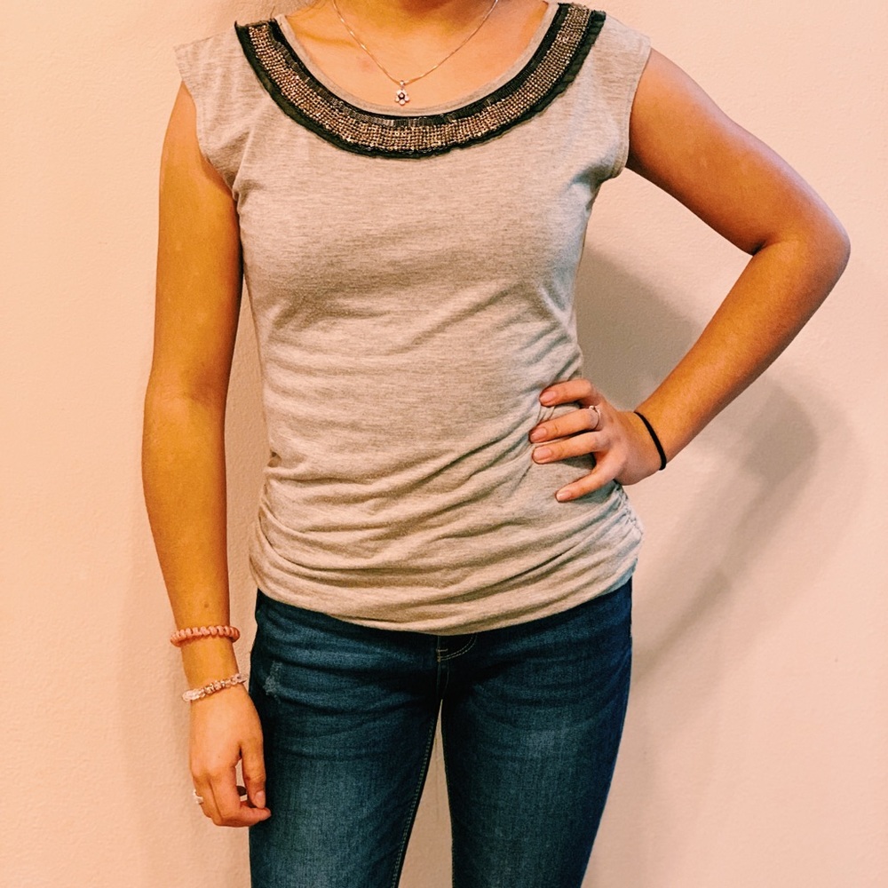 Grey shirt